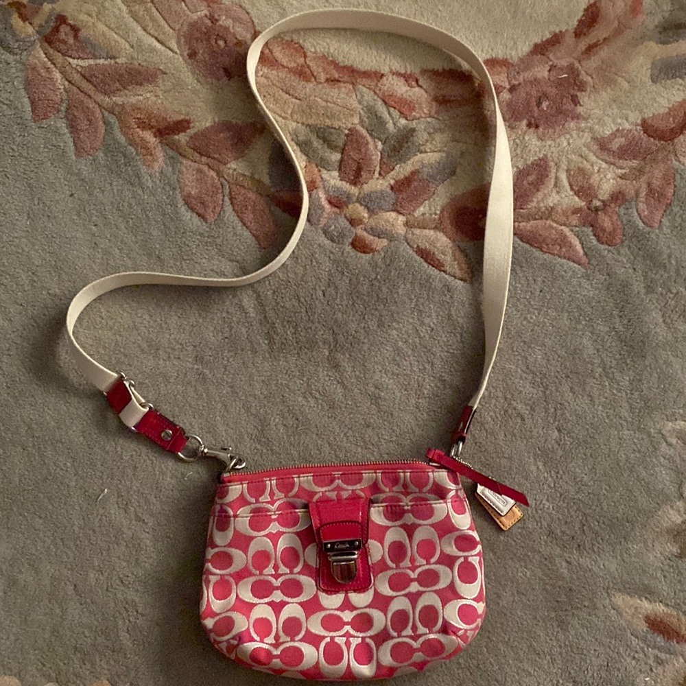 Pink Coach Purse